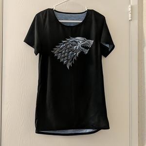 Black milk team stark but boyfriend tee xxs
